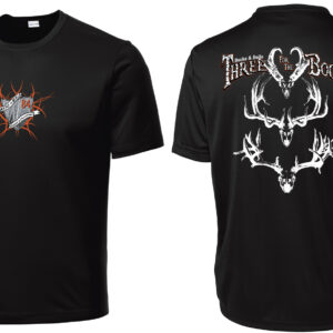 Mens Original Bucks and Bulls THREE FOR THE BOOKS Short Sleeve T-Shirt
