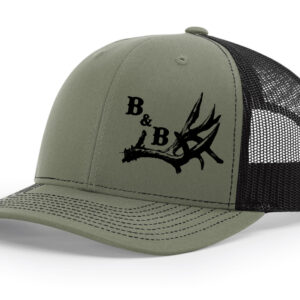 BB ANTLER - Mens Original Bucks and Bulls - MULE DEER ANTLER HAT