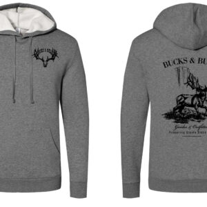 Mens The Original Bucks and Bulls Buck Hoodie Sweatshirt
